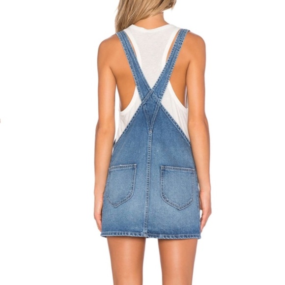 Tularosa Sophia Denim Overall Dress Small Made in USA - Picture 10 of 11